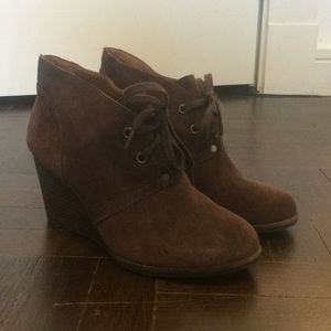 Lucky Brand heeled booties